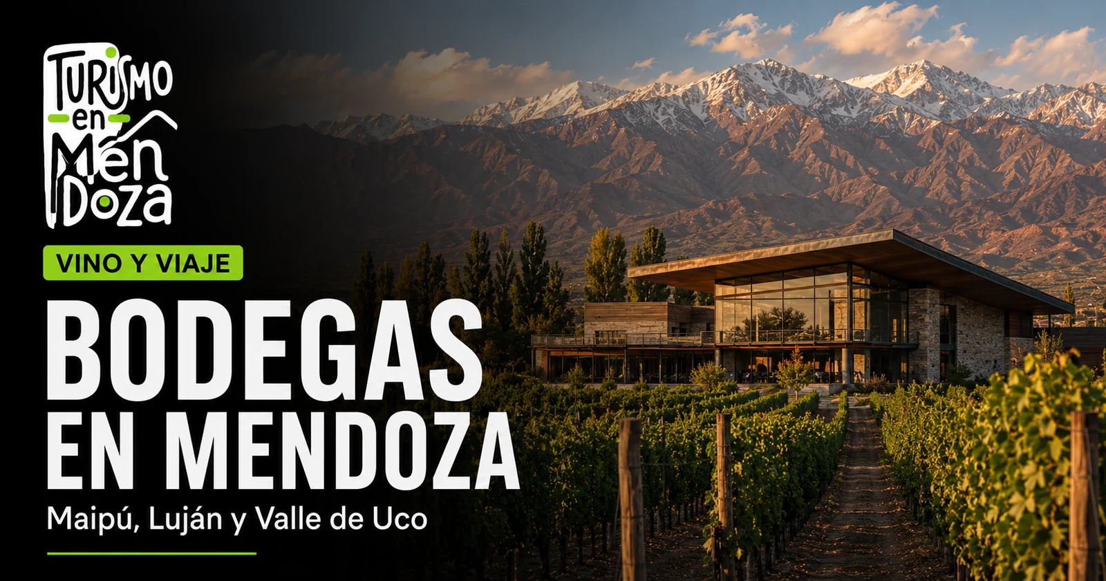 Bodegas en Mendoza: Maipú, Luján y Valle de Uco