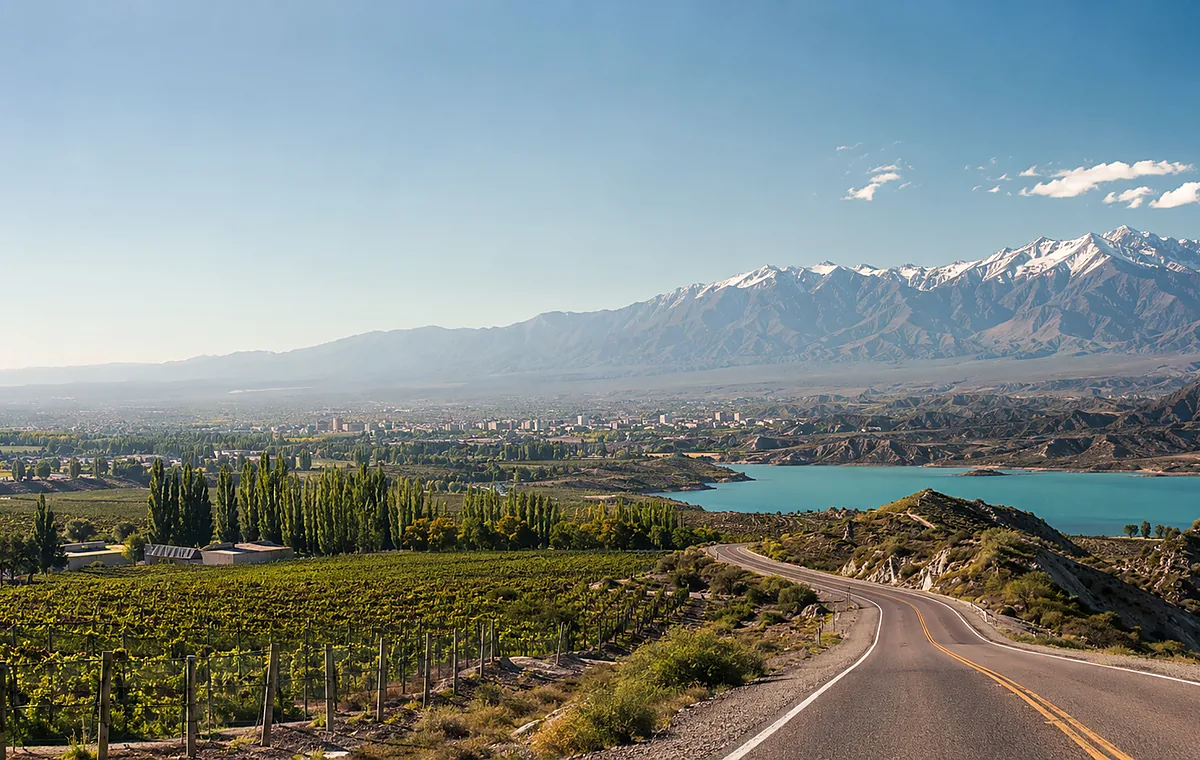 Paisaje rural de Mendoza
